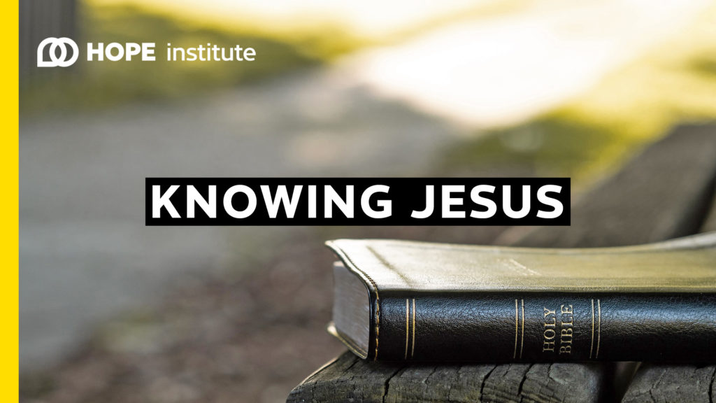 Knowing Jesus Graphic