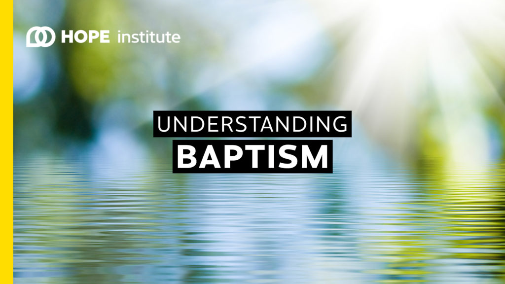 Understanding Baptism Graphic