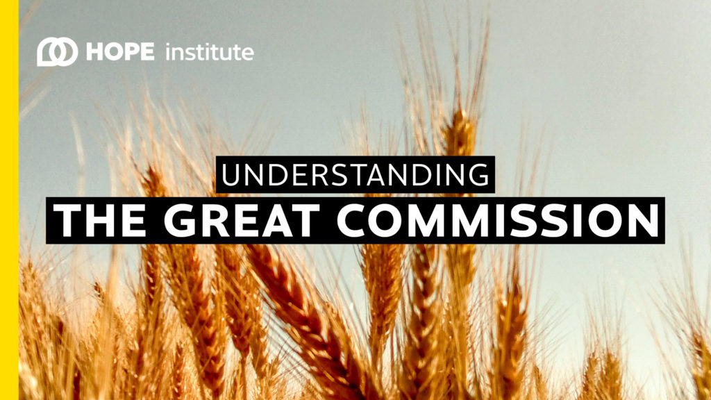 Understanding the Great Commission Main Graphic