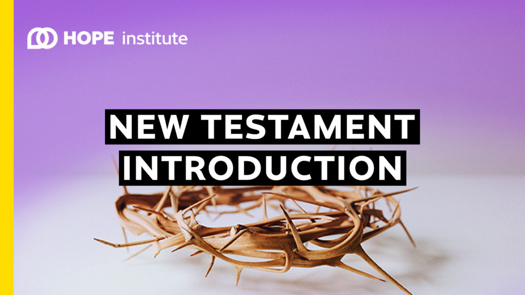 New Testament Introduction Graphic