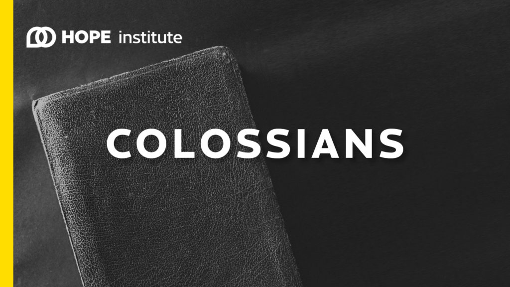 Colossians Study Graphic
